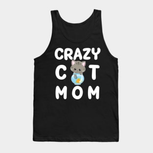 Crazy Cat Mom Tank Top